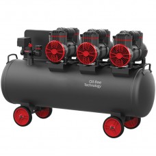 Κομπρεσέρ Αέρος Μονοφασικό με Αεροφυλάκιο 100lt 8Bar Oil Free 59673